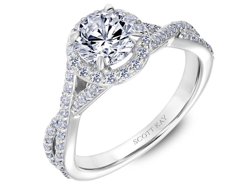 Scott Kay Namaste Engagement Ring #31-SK5637ERW