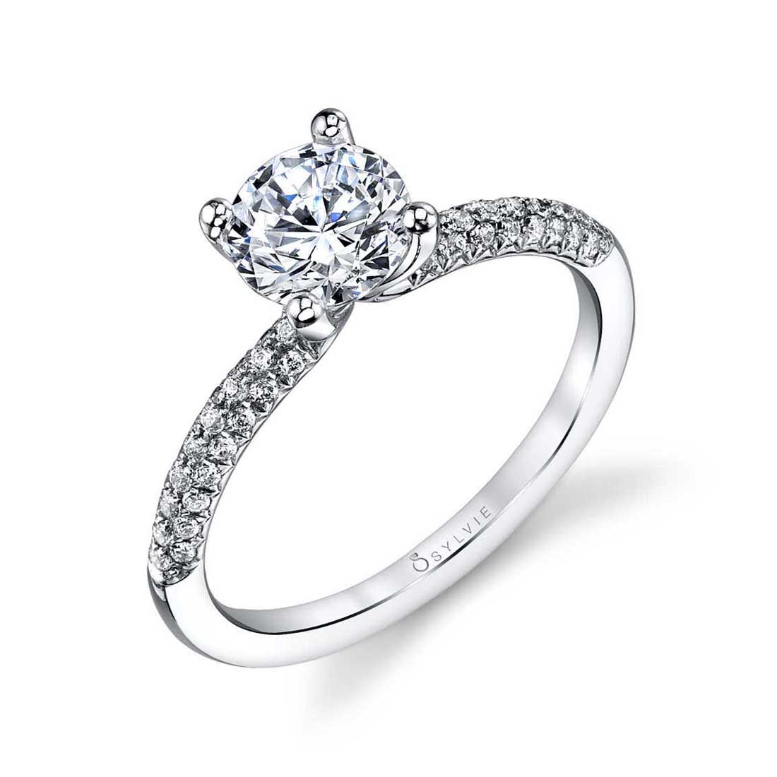 14K Tension Ring TR-142 (0.75ctw) - Diamond Brokers & Jewelry of Los Altos