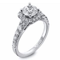 14K Tension Ring TR-252 (0.18ctw) - Diamond Brokers & Jewelry of